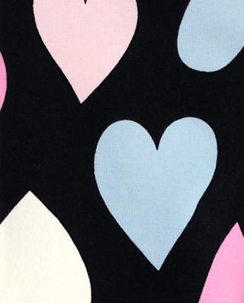 Baby And Toddler Girls Print Leggings - BLACK