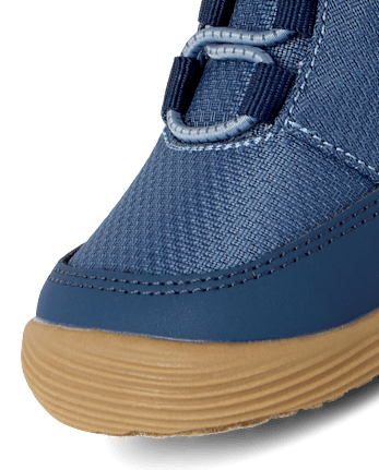 Baby Boys Colorblock First Steps Boots - NAVY