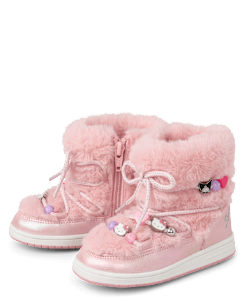 Toddler Girls Hello Kitty® And Friends Beaded Boots - PINK