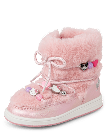 Toddler Girls Hello Kitty® And Friends Beaded Boots - PINK