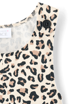 Toddler Girls Leopard Jumper 2-Piece Outfit Set - HAY STACK