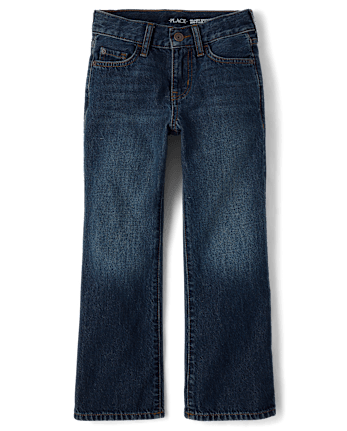 Boys Relaxed Bootcut Jeans - EMMETT WASH