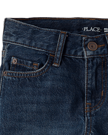 Boys Relaxed Bootcut Jeans - EMMETT WASH