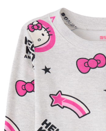 Girls Hello Kitty® And Friends Snug Fit Cotton Pajamas - H/T LUNAR