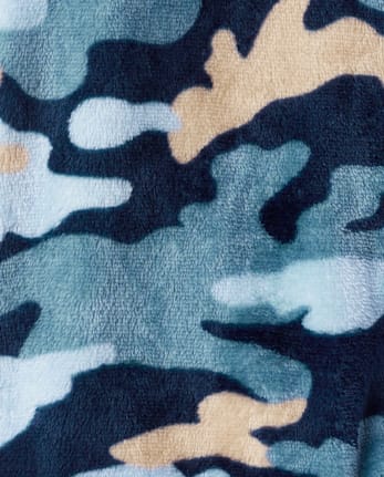 Boys Camo One Piece Pajamas - Cozy Fleece - CRUISE