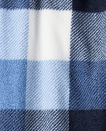 Boys Plaid Dream Fleece Pajama Pants - TIDAL