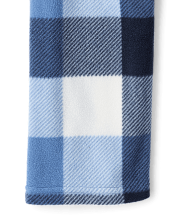 Boys Plaid Dream Fleece Pajama Pants - TIDAL