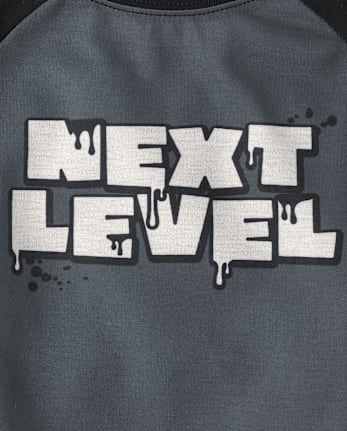 Boys Next Level Camo Pajamas - BLACK