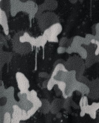 Boys Next Level Camo Pajamas - BLACK