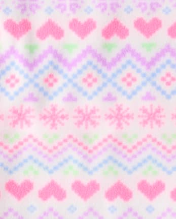 Girls Heart Fairisle Dream Fleece Pajama Pants - SIMPLYWHT