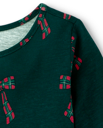 Baby And Toddler Girls Print Everyday Dress - BALT GREEN