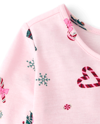 Baby And Toddler Girls Print Everyday Dress - ROSE MIST