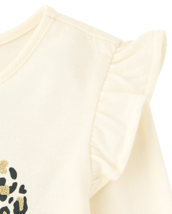 Toddler Girls Glitter Leopard Top 3-Pack - HAY STACK