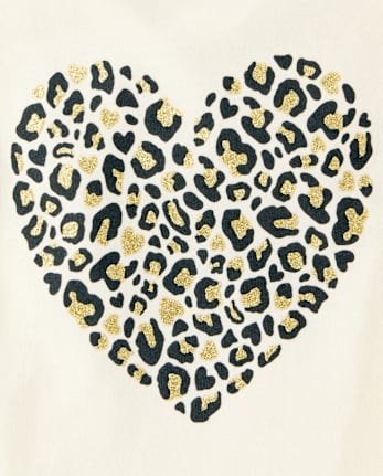Toddler Girls Glitter Leopard Top 3-Pack - HAY STACK