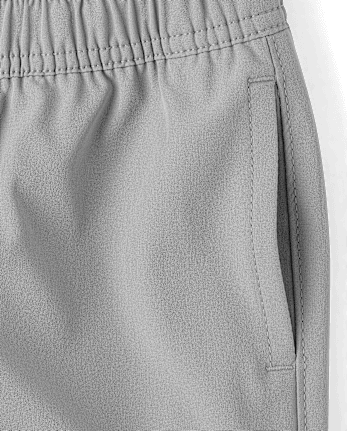 Boys Lined Cargo Jogger Pants - WEATHERED STEEL