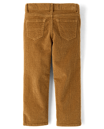 Boys Corduroy Straight Pants
