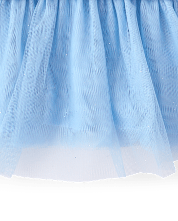 Baby And Toddler Girls Sequin Sweatshirt Dress - BLUE AIR