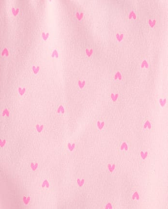 Baby Girls Foil Polka Dot 2-Piece Playwear Set - PERFECTLY PINK