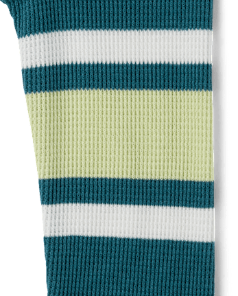 Boys Colorblock Thermal Hooded Top - CLOUDY LAKE
