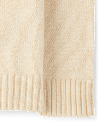 Boys Quarter Zip Sweater - HAY STACK
