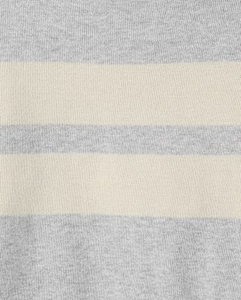 Boys Colorblock Striped Sweater - H/T MIST