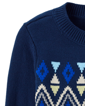 Boys Fairisle Sweater - TIDAL