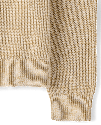 Boys Shaker Stitch Sweater - HAY STACK