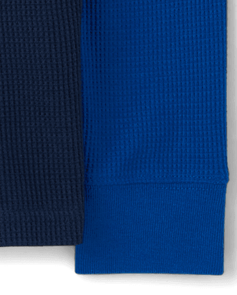 Boys Colorblock Thermal Raglan Top - TIDAL