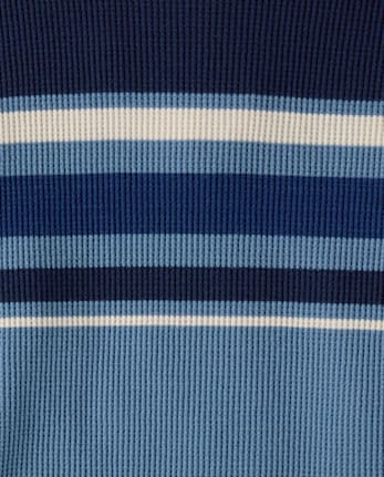 Boys Colorblock Thermal Top - SHADOW BLUE