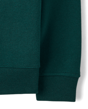 Boys Embellished Premium Fleece Sweatshirt - BALT GREEN