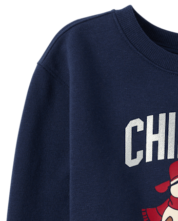 Boys Embellished Premium Fleece Sweatshirt - TIDAL
