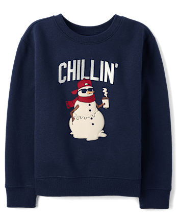 Boys Embellished Premium Fleece Sweatshirt - TIDAL