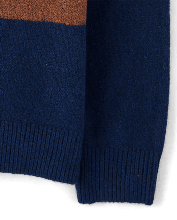 Boys Colorblock Stripe Sweater - TIDAL