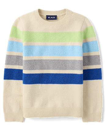 Boys Colorblock Sweater - HAY STACK