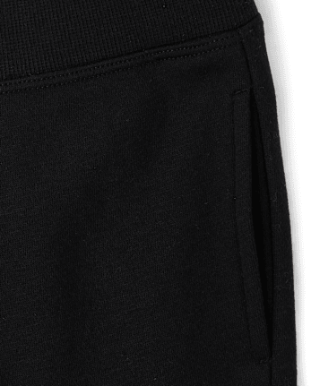 Girls Premium Fleece Bootcut Sweatpants - BLACK