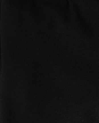 Girls Premium Fleece Bootcut Sweatpants - BLACK