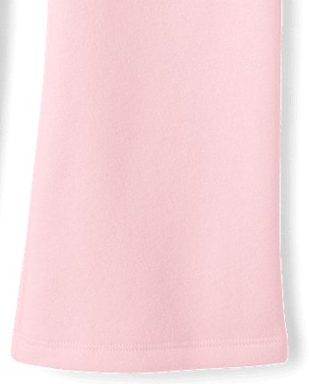 Girls Premium Fleece Bootcut Sweatpants - ROSE MIST
