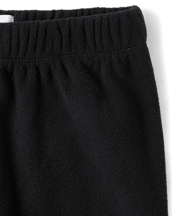 Girls Microfleece Wide Leg Sweatpants