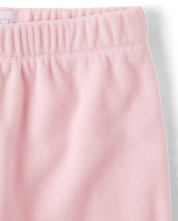 Girls Microfleece Wide Leg Sweatpants