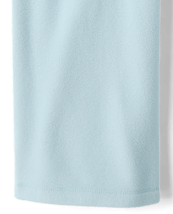 Girls Microfleece Wide Leg Sweatpants - BLUE AIR