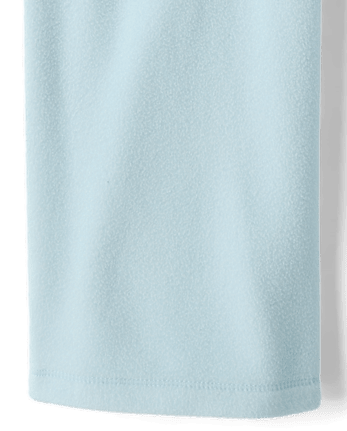 Pantalon de survêtement à jambes larges en microfibre polaire pour filles - BLUE AIR