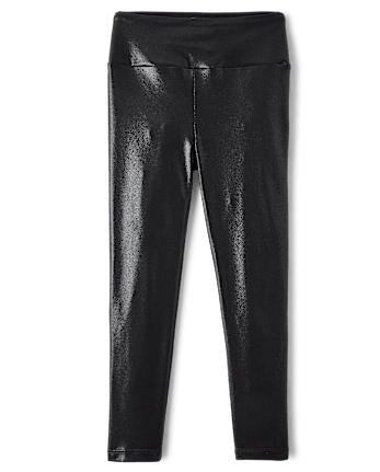 Girls High Shine Leggings