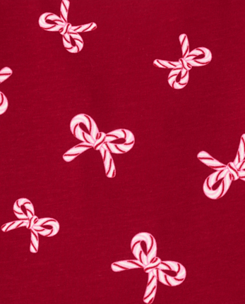 Girls Print Everyday Dress - RED OCHRE