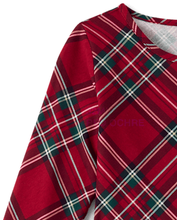 Girls Print Everyday Dress - RED