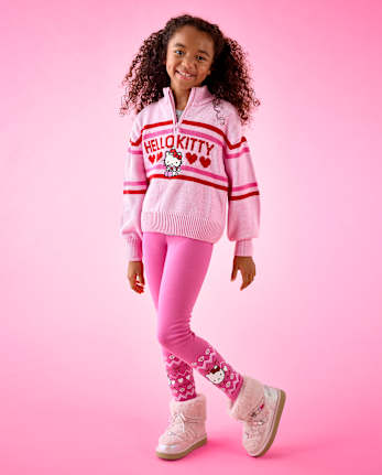 \Leggings d'hiver chauds Hello Kitty® pour filles\ - SUGARCANDY
