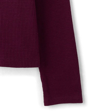 Girls Thermal Henley Top - CRAISIN