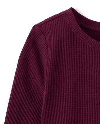 Girls Thermal Henley Top - CRAISIN