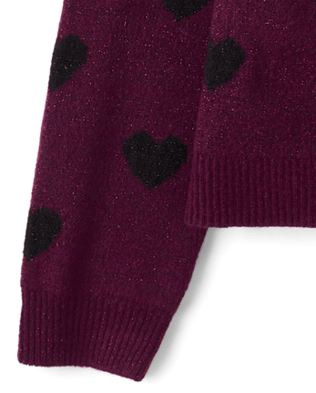 Pull à cœur pour filles - CRAISIN