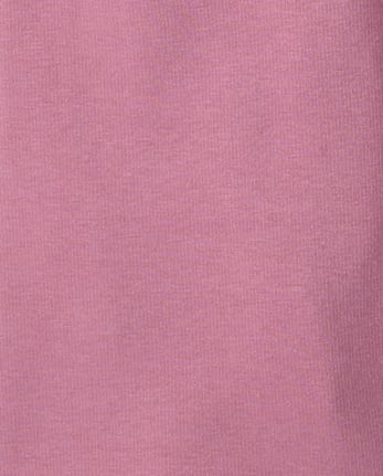 Girls Winter Warm Wide Leg Leggings - PURPLE THISTLE