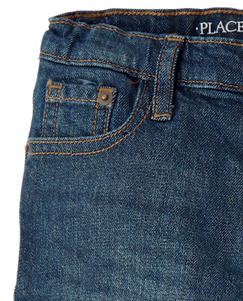 Toddler Boys Lined 90s Loose Jeans - EMMETT WASH